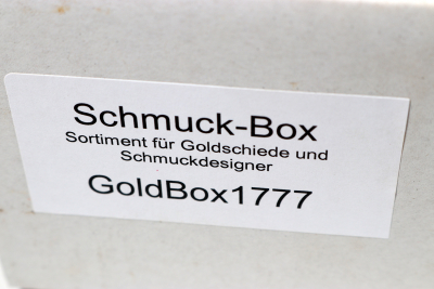 Sortimentbox Goldschmiede - Karelische Maserbirke - Goldbox1777