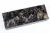Knife Blank Amboyna Burl black stabilized - Stabi2964