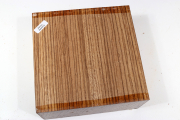 Drechselklotz Zebrano 165x165x72mm - Zebr0724