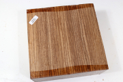 Drechselklotz Zebrano 165x165x72mm - Zebr0731