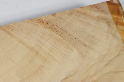 Box Elder Maple Burl 250x125x50mm - EsAh0200