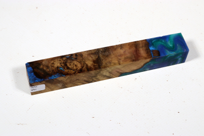 Pen Blank Laurel Burl stabilized - HybrWo3435