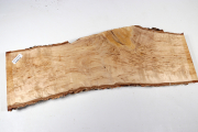 Brettabschnitt karelische Maserbirke 400x110x35mm - KarMB2723 Sie erhalten exakt das abgebilde...