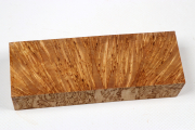 Messergriffblock Karelische Maserbirke X-Cut - KarMB2916 Abmessungen: ca. 125 x 45 x 30 ...
