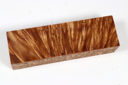 Messergriffblock Karelische Maserbirke XCut stabilisiert - Stabi3735 Abmessungen: ca. 125 x 40 x 30 m...